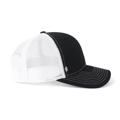 Zusa 3 Day Black/White Open Road Trucker Cap -Richardson Sales Z750 004 S 1