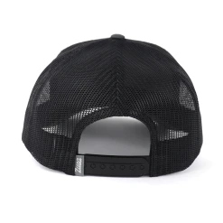 Zusa Charcoal/Black Open Road Trucker Cap -Richardson Sales Z750 035 B