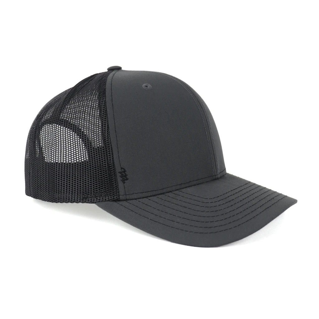 Zusa 3 Day Charcoal/Black Open Road Trucker Cap 3 Zusa 3 Day Charcoal/Black Open Road Trucker Cap - Image 3