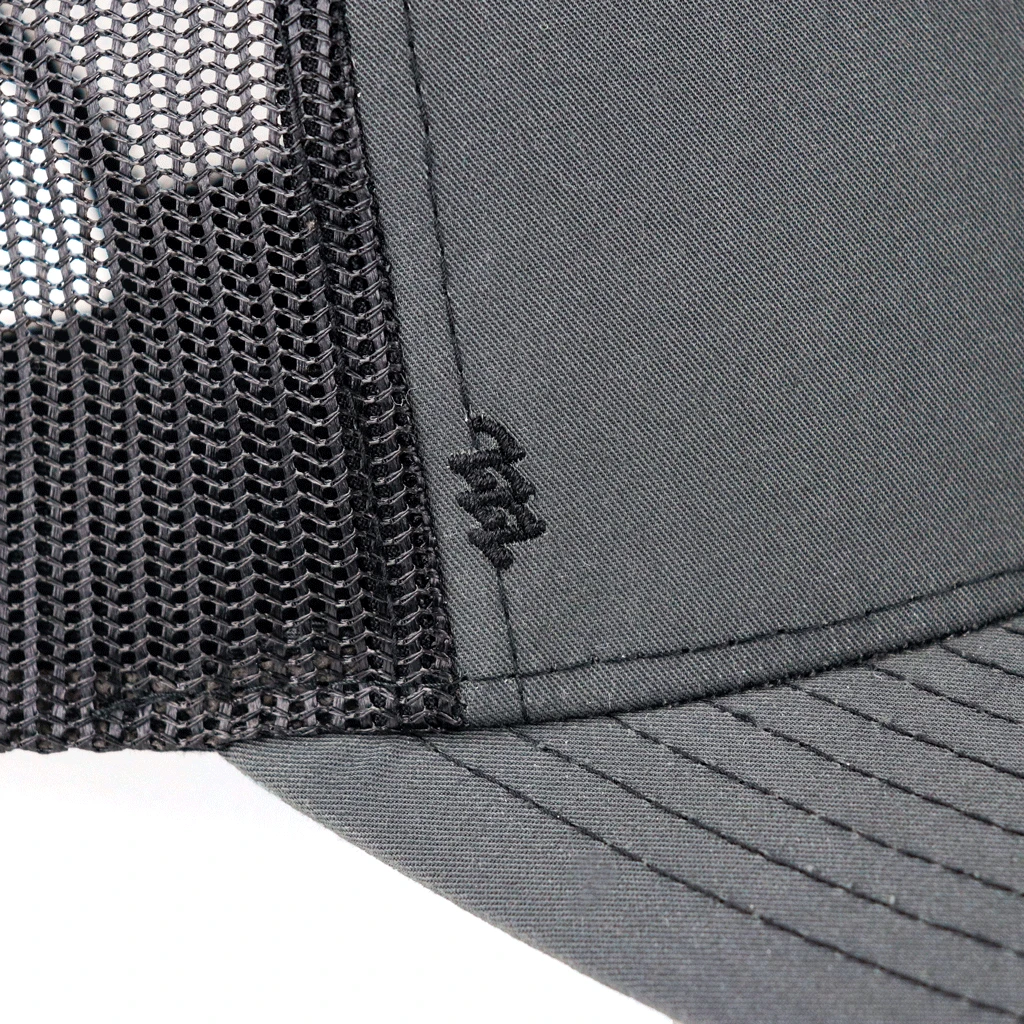 Zusa 3 Day Charcoal/Black Open Road Trucker Cap 5 Zusa 3 Day Charcoal/Black Open Road Trucker Cap - Image 5